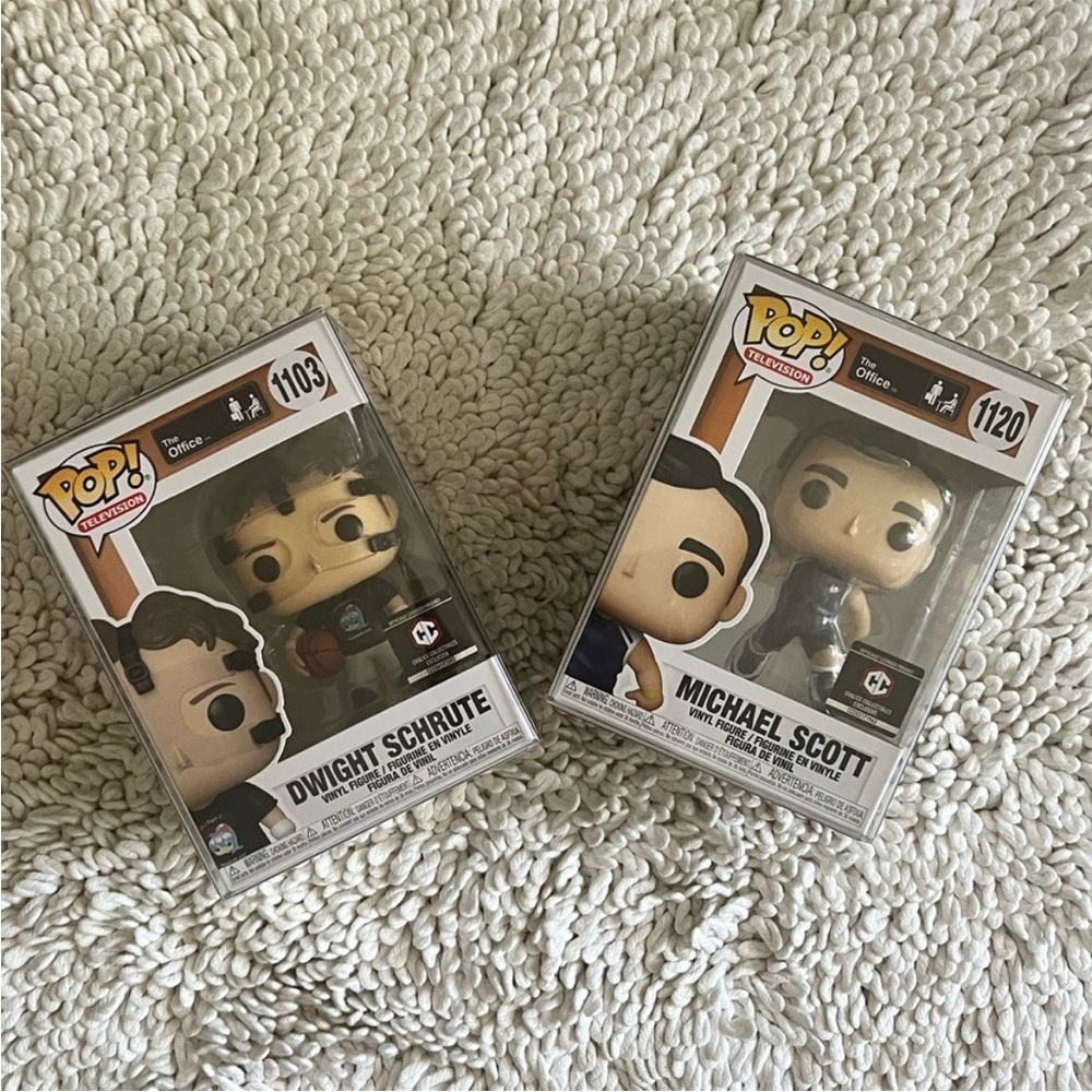 Funko Pop! Dwight and Michael Figures